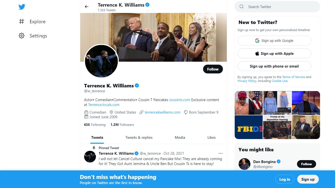 Terrence K. Williams (@w_terrence) / Twitter