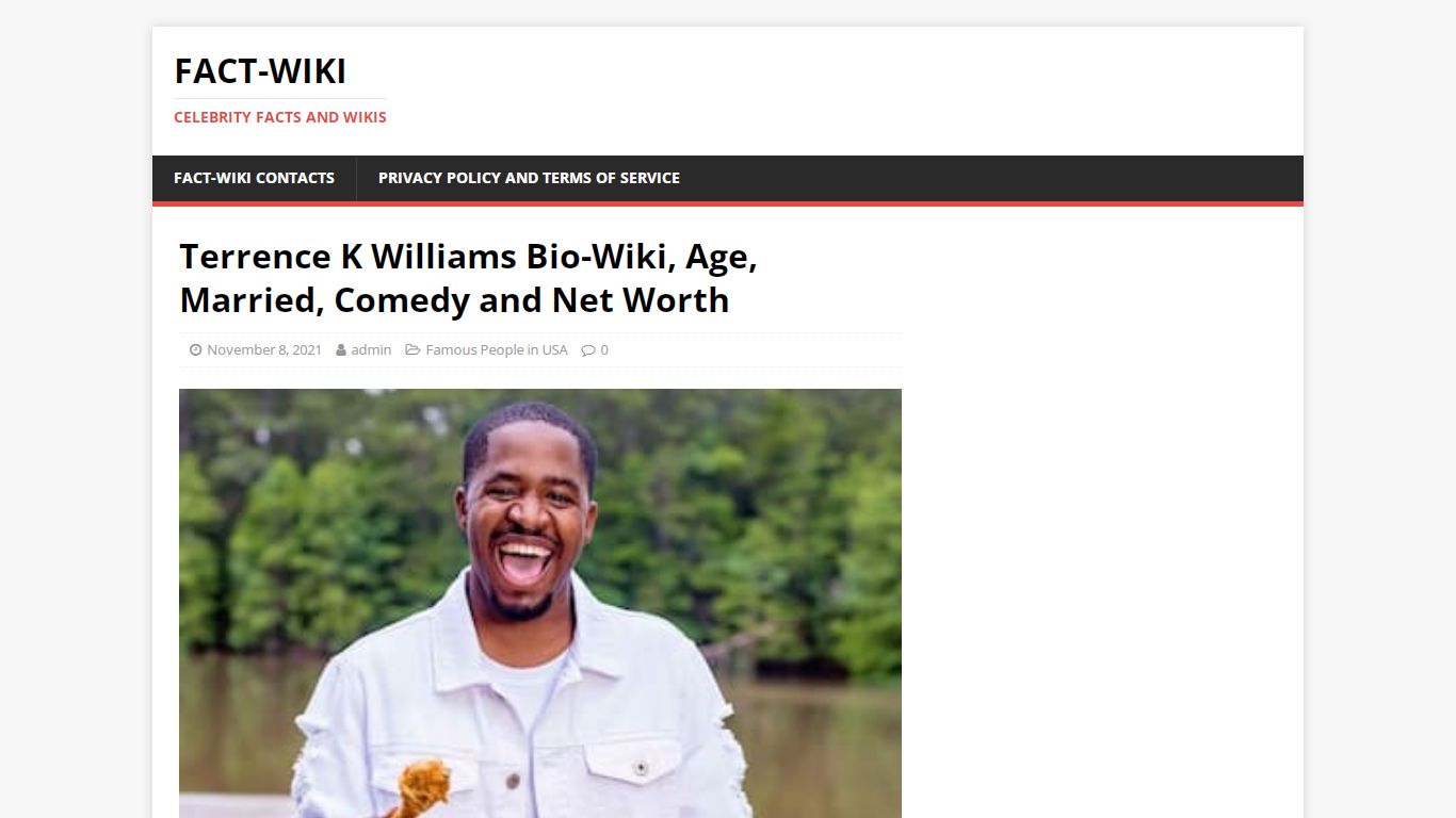 Terrence K Williams Bio-Wiki, Age, Married, Comedy and Net Worth